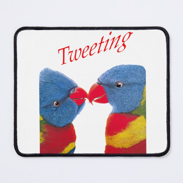 Item preview, Rainbow Lorikeets :Tweeting Birds designed and sold by Annie18c.