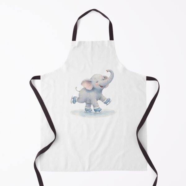 Item preview, Joyful Skating Elephant – Whimsical Ice Skating Animal Design for Kids designed and sold by FunscapeHQ.