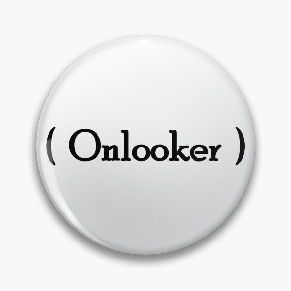 Item preview, Iconic Label - "Onlooker" Black Lettering designed and sold by cousinbessie.