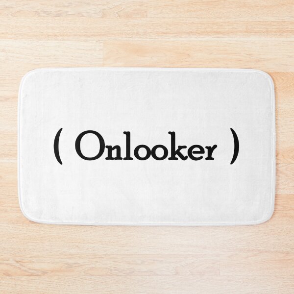 Item preview, Iconic Label - "Onlooker" Black Lettering designed and sold by cousinbessie.