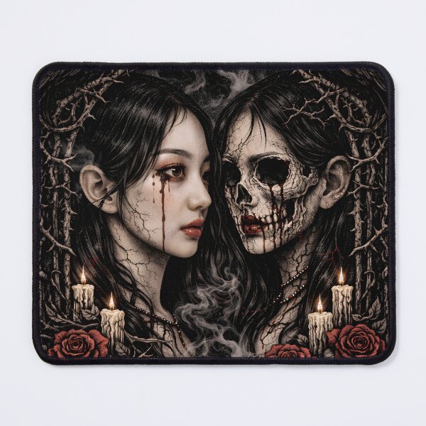 Item preview, Leesol Kiiikiii Delulu Pack Fanmade Merch - Dark Dual-Face Gothic Aesthetic designed and sold by Valereekmerch.