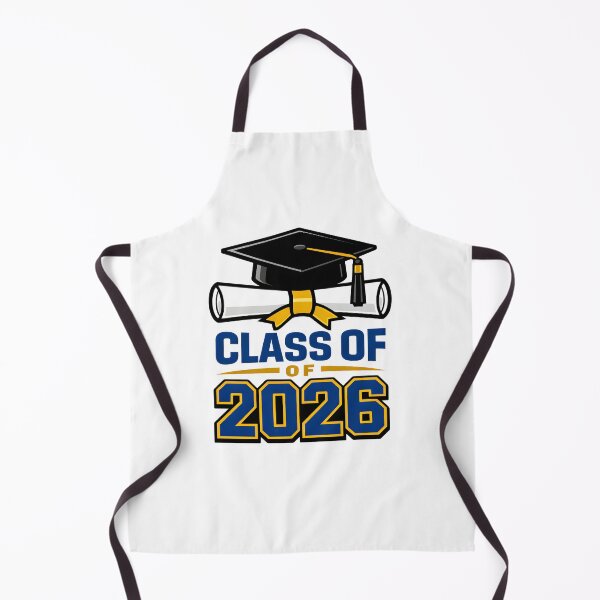 Item preview, Class of 2026 Graduation T-Shirt – Cap & Diploma Blue Gold Senior Design designed and sold by FestivityFinds.