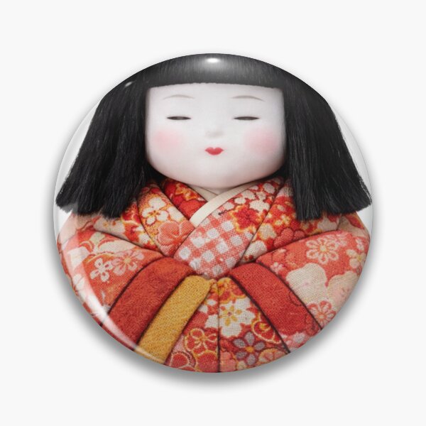 Item preview, Kimekomi Doll: Floral Kimono Archive - 木目込み人形「花衣」 designed and sold by NYAO-YUUKI.