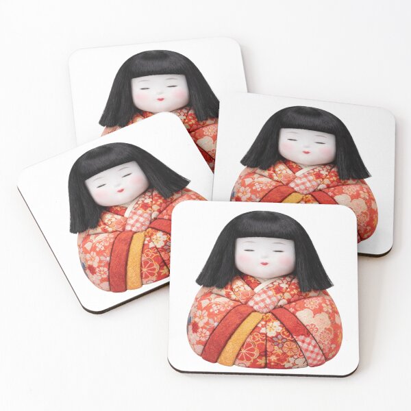 Item preview, Kimekomi Doll: Floral Kimono Archive - 木目込み人形「花衣」 designed and sold by NYAO-YUUKI.