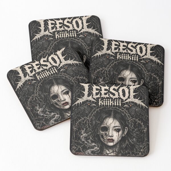 Item preview, Leesol Kiiikiii Delulu Pack Fanmade Merch - Dark Skeletal Gothic Aesthetic designed and sold by Valereekmerch.