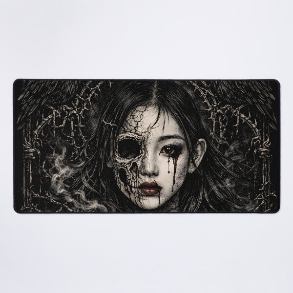 Item preview, Leesol Kiiikiii Delulu Pack Fanmade Merch - Dark Skeletal Gothic Aesthetic designed and sold by Valereekmerch.