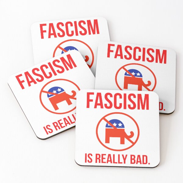 Item preview, Fascism is really bad. designed and sold by Rachel the Artist .