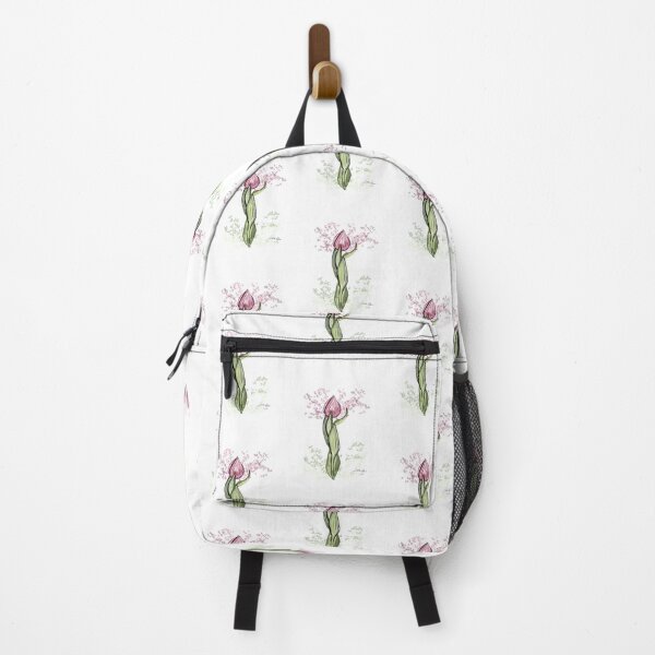 Item preview, Artistic Tulip in Digital Watercolor and White Line designed and sold by LauPo.
