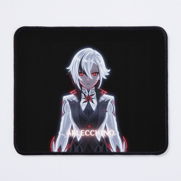 Item preview, Neon Dire Balemoon Arlecchino - Fan Art Portrait designed and sold by EWCY store.