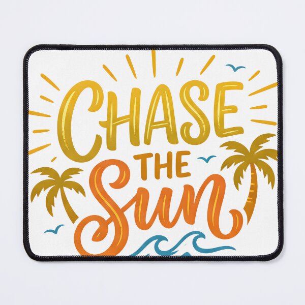 Item preview, Chase the sun typography isolated on a transparent background designed and sold by shadoweeekhan.