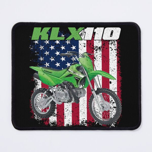 Item preview, KLX110 Dirt Bike USA Flag Design designed and sold by FroggyBaBoy.