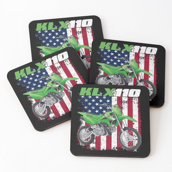 Item preview, KLX110 Dirt Bike USA Flag Design designed and sold by FroggyBaBoy.