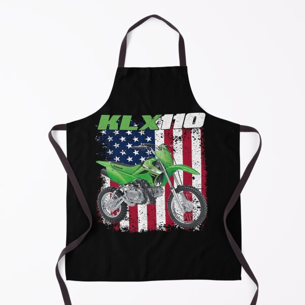 Item preview, KLX110 Dirt Bike USA Flag Design designed and sold by FroggyBaBoy.