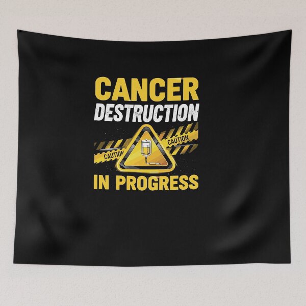 Item preview, Cancer Destruction in Progress Chemo Fighter designed and sold by Dressed For  Duty.