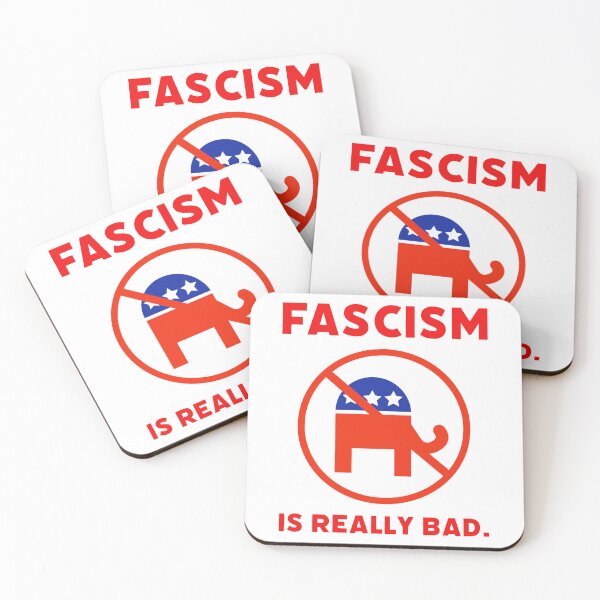 Item preview, Fascism is really bad. designed and sold by Rachel the Artist .