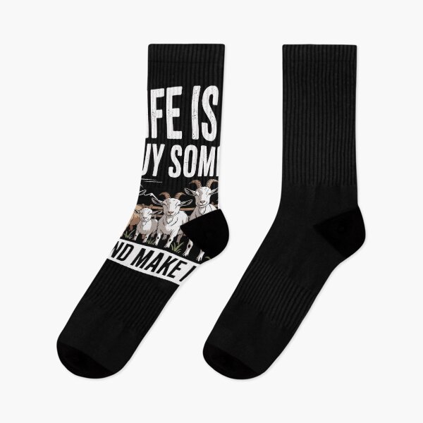 Item preview, Life is Hard Buy Some Goats and Make it Harder designed and sold by Dressed For  Duty.