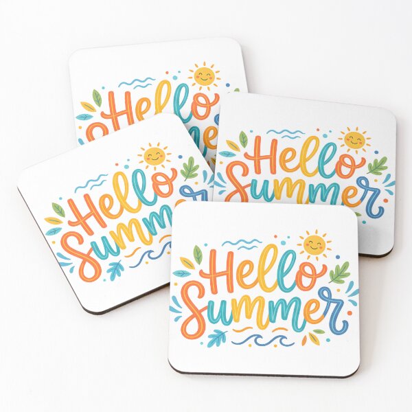 Item preview, Hello summer lettering with sun and leaves isolated on a transparent background designed and sold by shadoweeekhan.