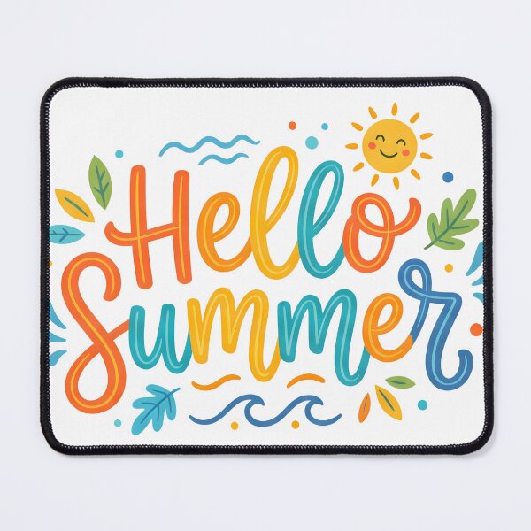 Item preview, Hello summer lettering with sun and leaves isolated on a transparent background designed and sold by shadoweeekhan.