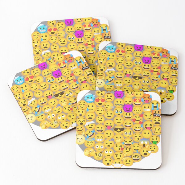 Item preview, Emoji Heart Aesthetic Collage Cute Emotions Design designed and sold by PrataeAesthetics.