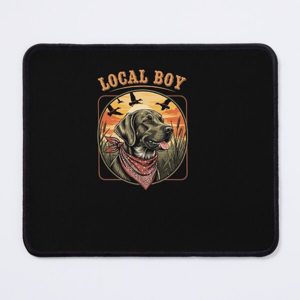 Item preview, Black Lab Hunting Dog Marsh Scene Sunset Vintage designed and sold by Dressed For Duty.