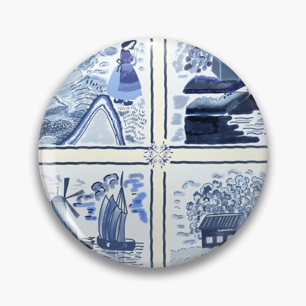 Item preview, delft tiles designed and sold by ZucyakSa.