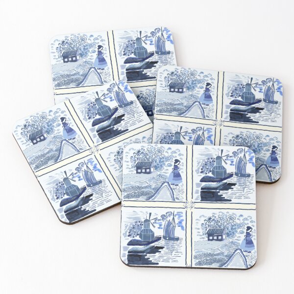 Item preview, delft tiles designed and sold by ZucyakSa.