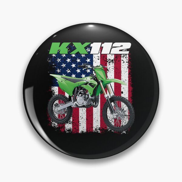 Item preview, KX112 Dirt Bike USA Flag Design designed and sold by FroggyBaBoy.
