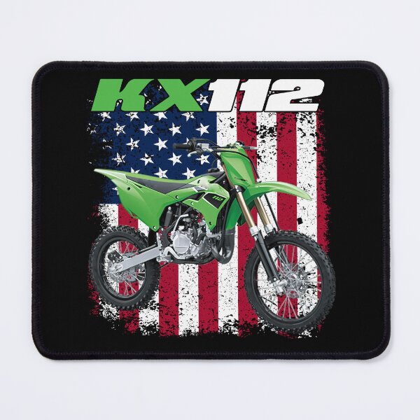 Item preview, KX112 Dirt Bike USA Flag Design designed and sold by FroggyBaBoy.