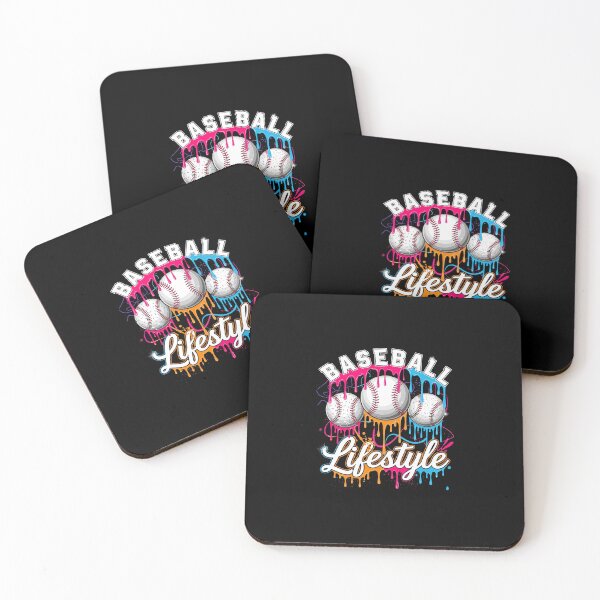 Item preview, Baseball Lifestyle Home Plate Ice Cream Drip designed and sold by Dressed For  Duty.