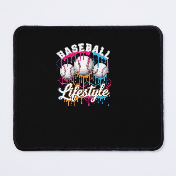 Item preview, Baseball Lifestyle Home Plate Ice Cream Drip designed and sold by Dressed For Duty.
