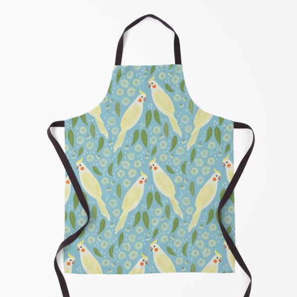 Item preview, Cockatiel Forest Aqua  designed and sold by samitomato.