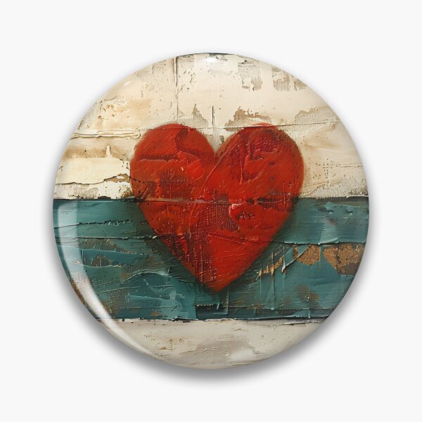 Item preview, Abstract Heart Stripe Wall Art Teal Neutral Minimalist Print designed and sold by NarjaShop.