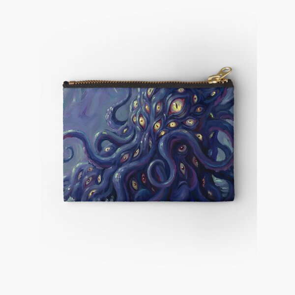 Item preview, Cosmic Horror Many Eyes Tentacle Creature – Eldritch Psychedelic Monster Illustration, Dark Fantasy Weirdcore Aesthetic Art designed and sold by cr6zym1nd.