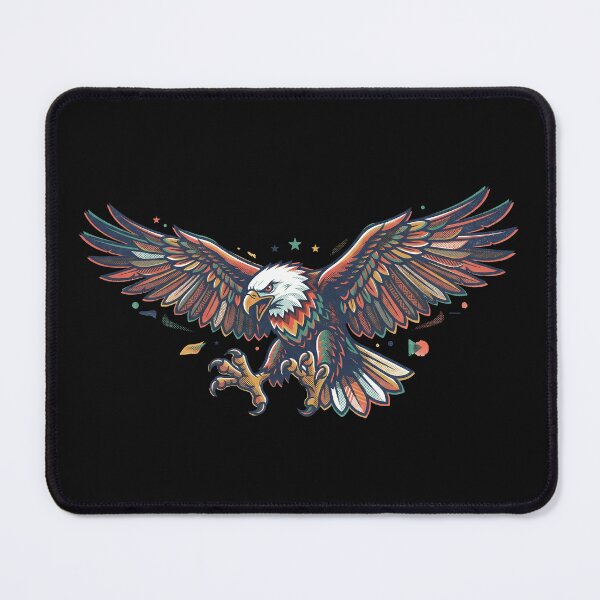 Item preview, Retro Bald Eagle designed and sold by AwesomeBeyondLimits.