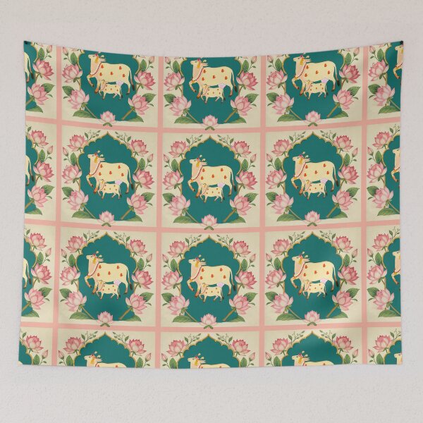 Item preview, Cow and Calf/Mother and Child/ House Warming/Indian Marriage/Wedding  designed and sold by ShreecreatE.