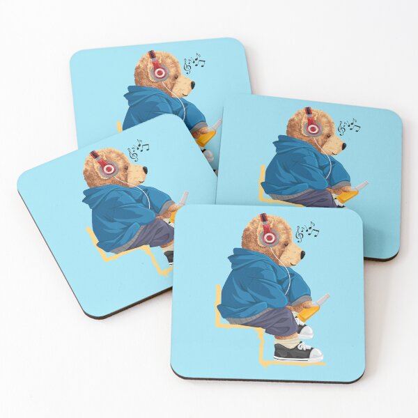 Item preview, Urban Teddy Bear Listening Music designed and sold by Bhonard 21.