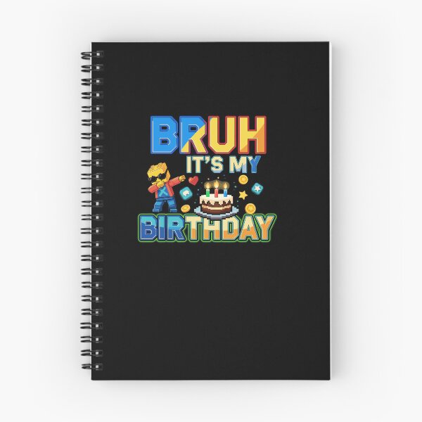 Item preview, Bruh Its My Birthday Master Builder Dabbing Pixel Art designed and sold by Dressed For  Duty.