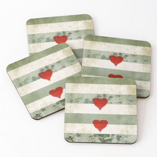Item preview, Minimalist Heart Stripe Wall Art Neutral Abstract Love Print designed and sold by NarjaShop.