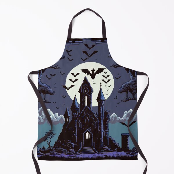 Item preview, Dracula’s Castle Pixel Art designed and sold by Deepestblue.