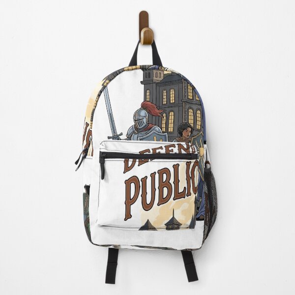 Item preview, Defend Your Local Public Library Mage Wizard Archer Knight designed and sold by Dressed For  Duty.