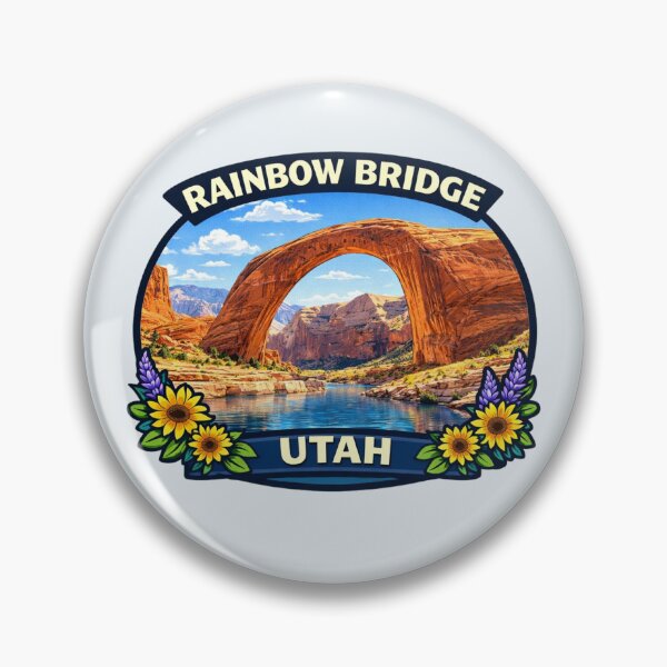 Item preview, Rainbow Bridge, Utah USA - Desert Arch Lake Powell  designed and sold by Myra365Art.