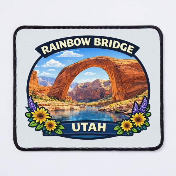 Item preview, Rainbow Bridge, Utah USA - Desert Arch Lake Powell designed and sold by Myra365Art.