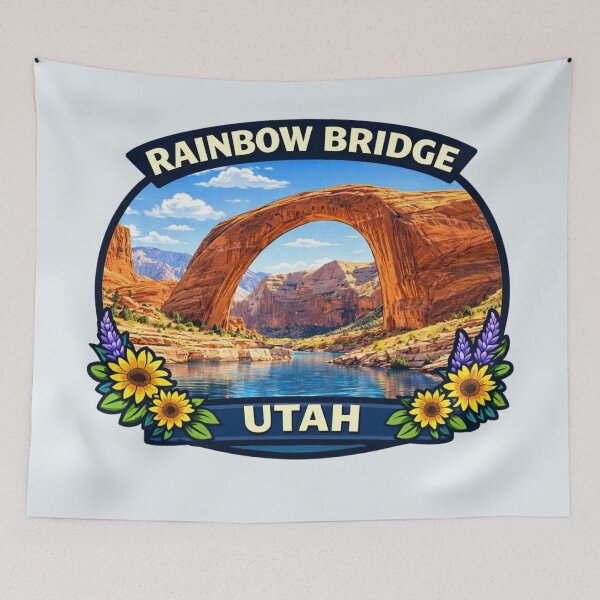 Item preview, Rainbow Bridge, Utah USA - Desert Arch Lake Powell  designed and sold by Myra365Art.