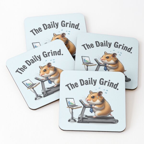 Item preview, The Daily Grind Corporate Hamster Wheel designed and sold by SillyPawsStudio.