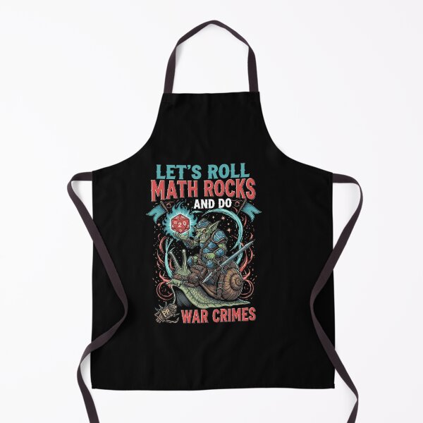 Item preview, Goblin Riding Snail Let's Roll Math Rocks And Do War Crimes designed and sold by Dressed For Duty.