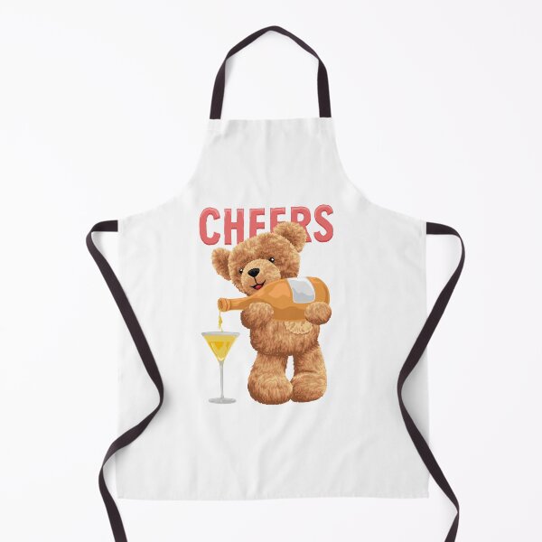 Item preview, Cheers Cute Teddy Bear With Wine designed and sold by Bhonard 21.