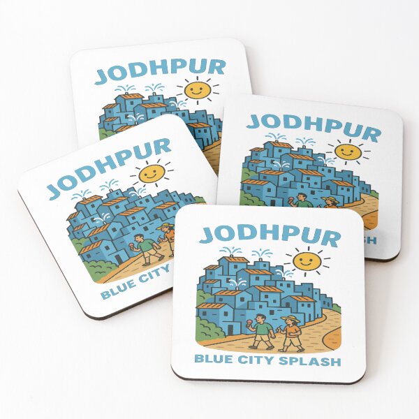 Item preview, Jodhpur Blue City Splash | Funny Indian Summer Heat Cool Desert City Vibes designed and sold by Globalcitytees.