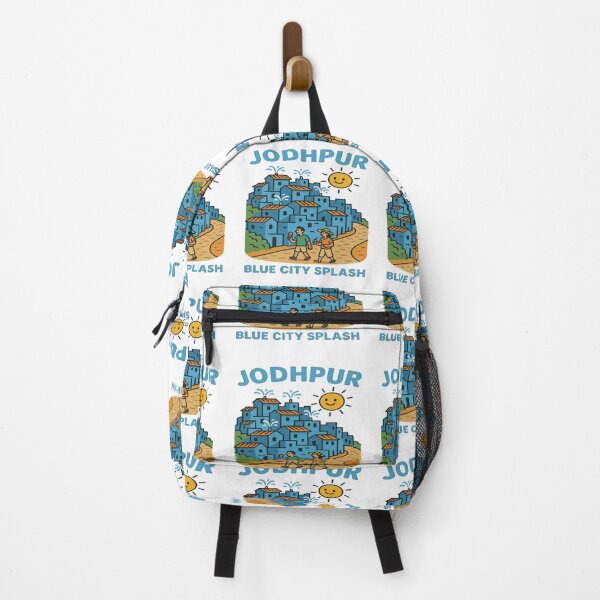 Item preview, Jodhpur Blue City Splash | Funny Indian Summer Heat Cool Desert City Vibes designed and sold by Globalcitytees.