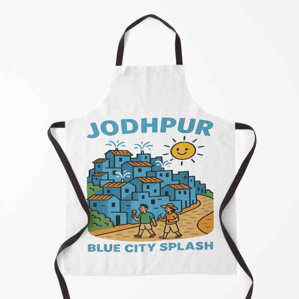 Item preview, Jodhpur Blue City Splash | Funny Indian Summer Heat Cool Desert City Vibes designed and sold by Globalcitytees.