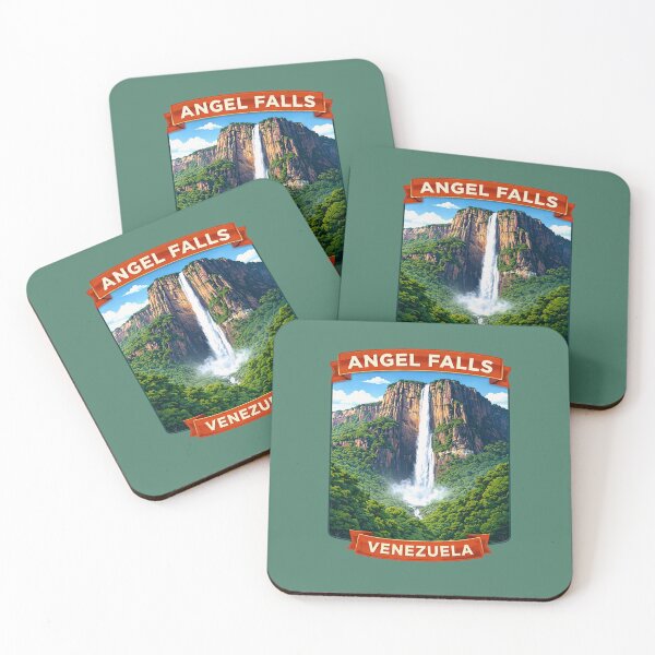 Item preview, Angel Falls, Venezuela  - World's Tallest Waterfall designed and sold by Myra365Art.